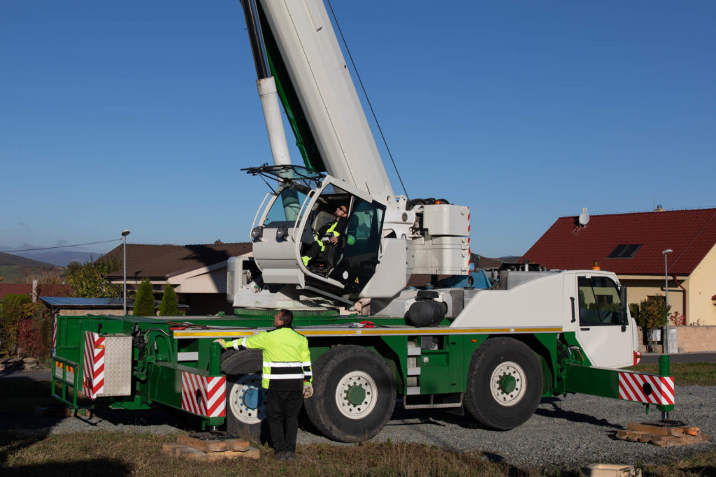 Autožeriav TEREX DEMAG AC55L.